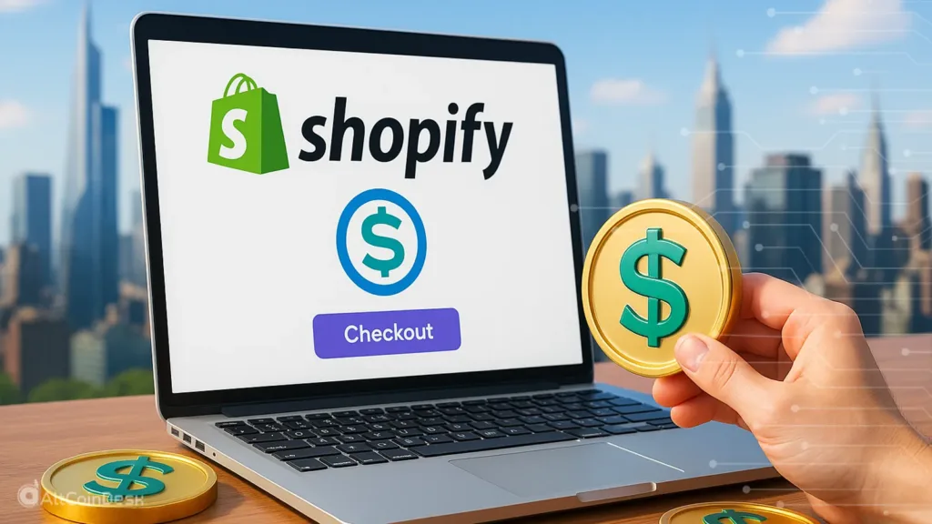 Top 9 real-world use cases of stablecoin 3 E commerce platform Shopify stablecoin checkout globally