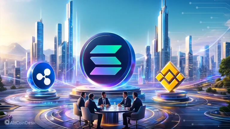 Solana Ripple Binance execs discuss ETFs stablecoins at Binance Blockchain Week Day 1