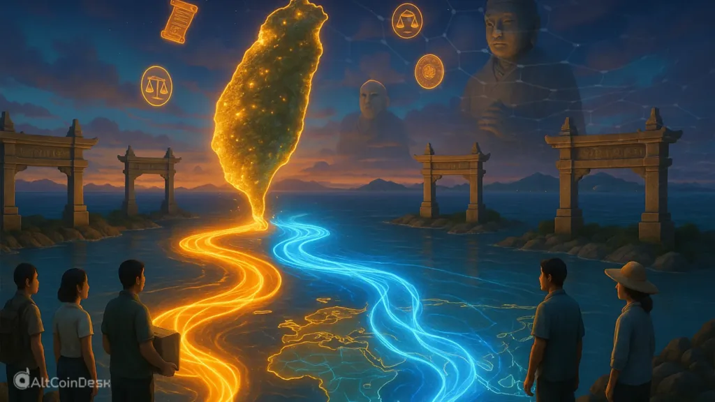 Taiwan regulated stablecoin with a USD peg poses dollarization risk 1 The Digital River That Redraws Borders