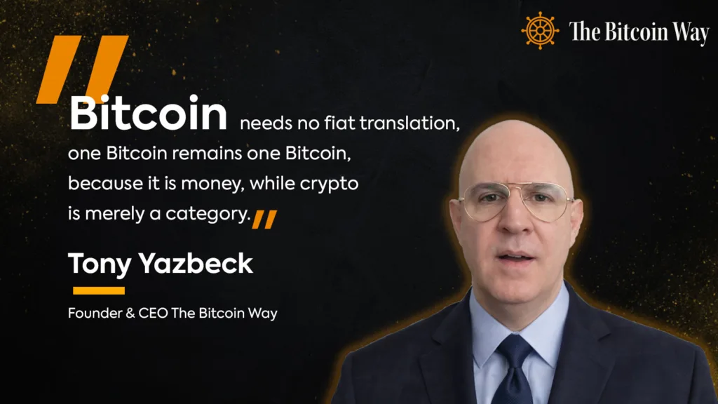 The unbanked billionaire: How a banking collapse forged a Bitcoin evangelist 1 Tony Yazbeck