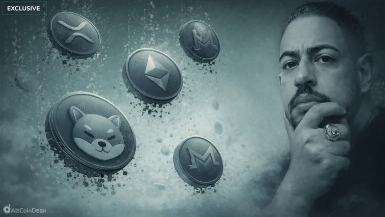 Altseason debate illustrated with EljaBoom alongside major altcoins questioning the future of crypto cycles