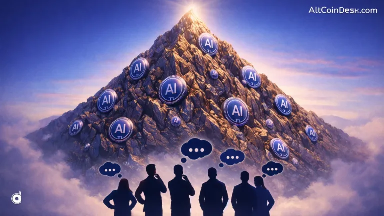 AI coin price action