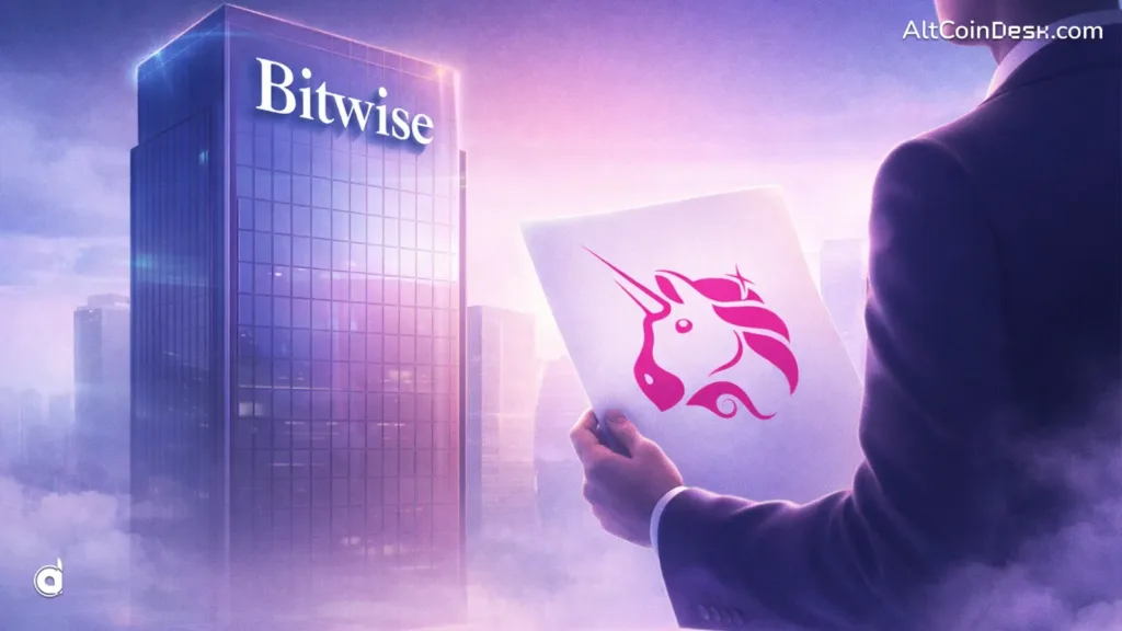 Bitwise ETF Filing signals new phase for Uniswap 1 Bitwise Registers Uniswap ETF Trust in Early Step Toward Potential Filing 1