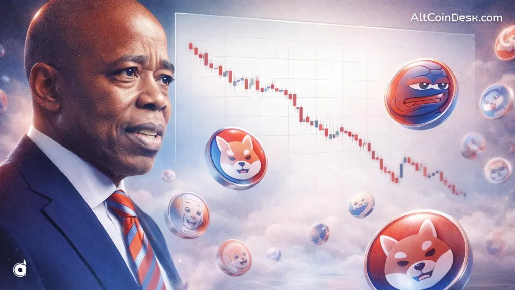 Eric Adams pushes back on rug pull claims after NYC token collapse 1 Former NYC Mayor Eric Adams disputes memecoin rug pull allegations claims he made no profit 1