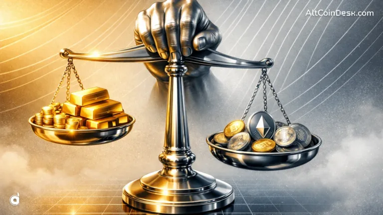 Altcoins losing value as gold replaces crypto