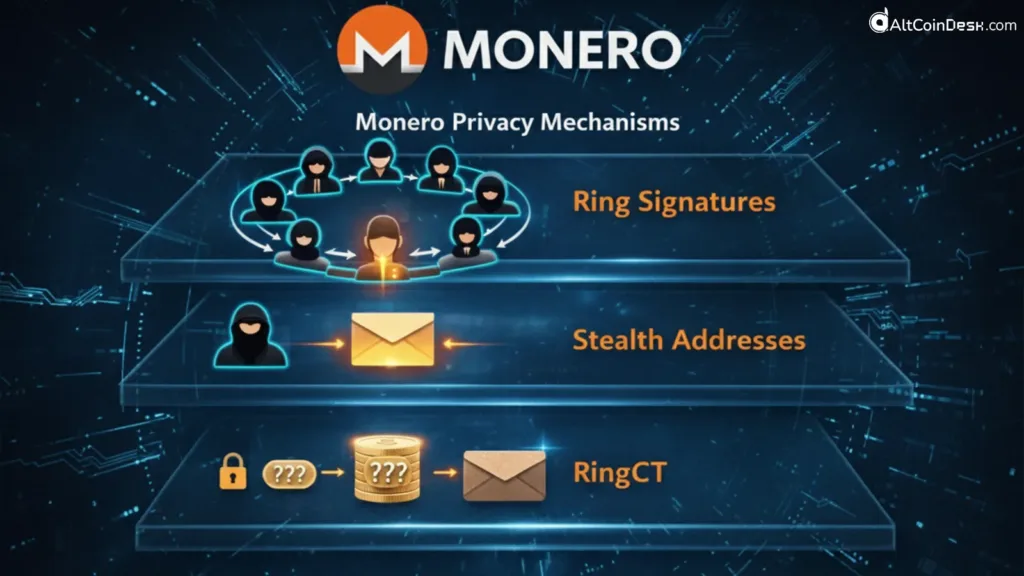 Privacy altcoins explained: Why governments hate them 2 Monero Privacy Machanism