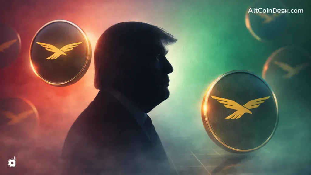 Shadow of trump with WLFI tokens scattered Pakistan partnering with WLFI