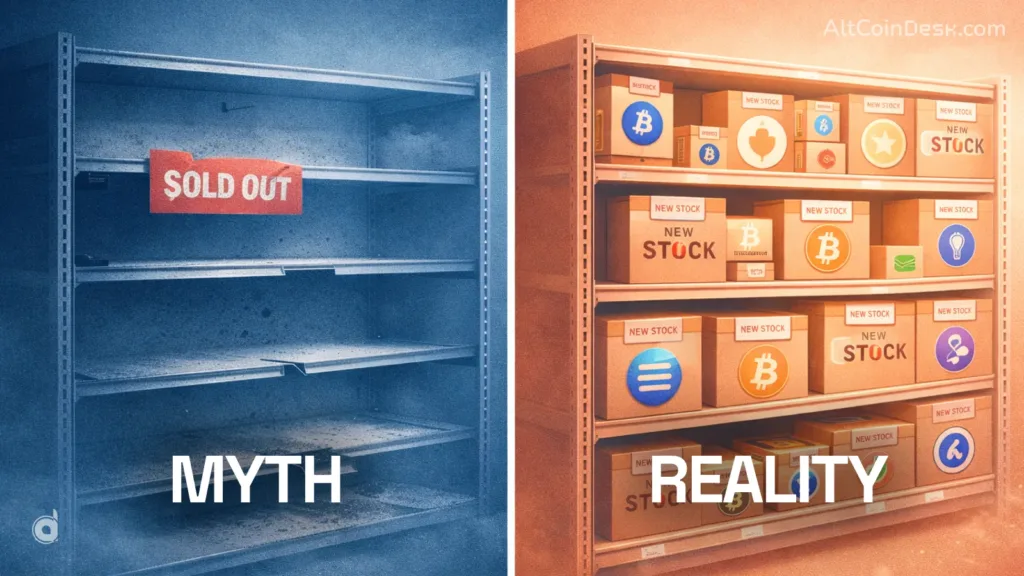 Top 7 crypto myths that sound smart but are dead wrong 3 The market is saturated and the opportunity is gone. Its too late to invest