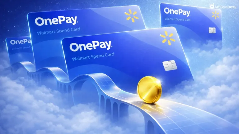 Walmart backed OnePay just went live with crypto for 150 million weekly US shoppers. 1
