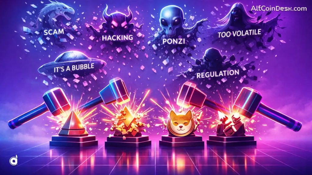 10 biggest crypto myths that refuse to die