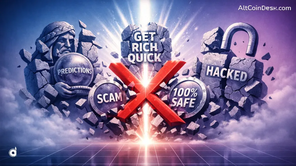 10 biggest crypto myths: A tour through the wildest tale in digital town