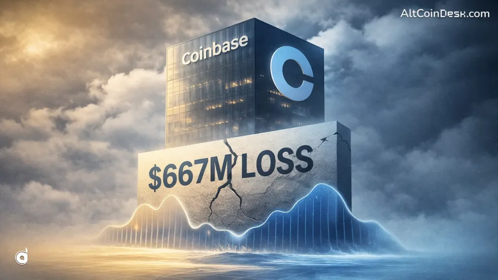Coinbase faces loss in Q4