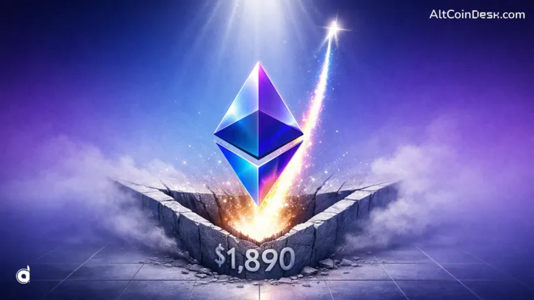 ETH v-shaped recovery