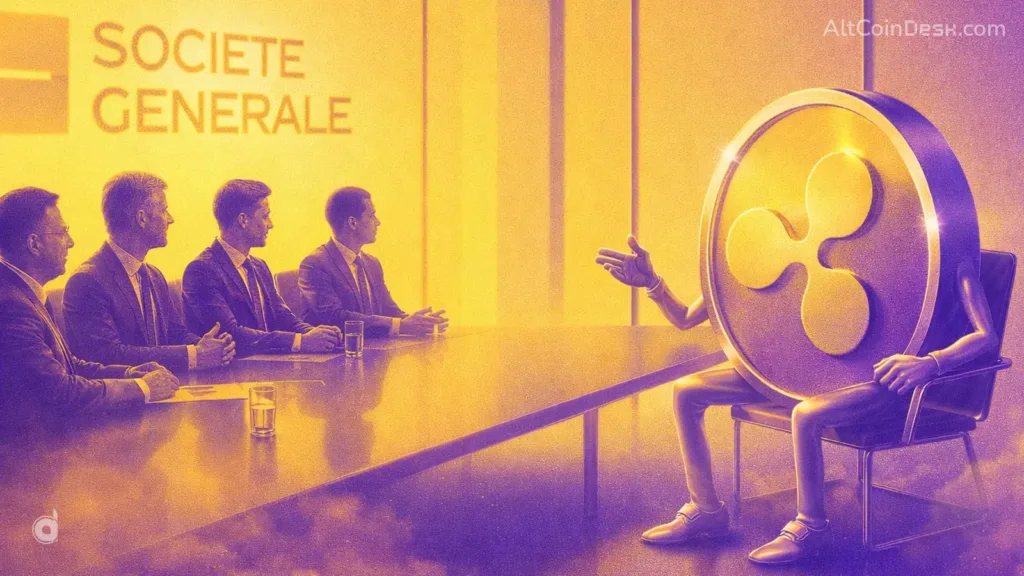 Société Générale-FORGE MiCA-compliant stablecoin lands on XRP