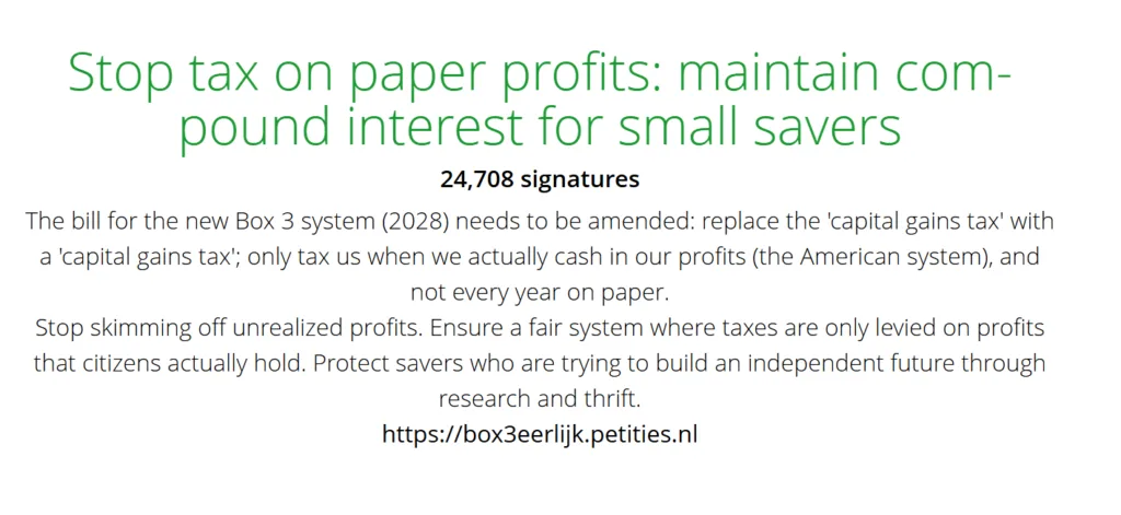 Netherlands' imposes 36% tax on unrealized profits including crypto 1 image 60