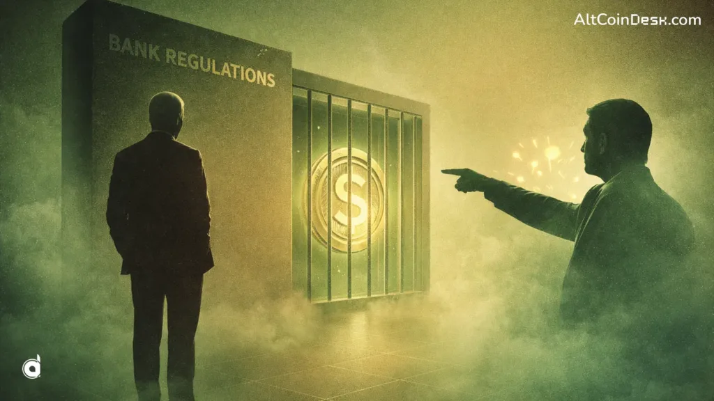 ERic Trump critices banks