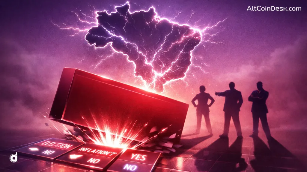 Prediction market regulation fight: Brazil’s betting industry moves to block Polymarket 1 Polymarket prediction platform interface highlighting contracts tied to real-world events amid prediction market regulation debate