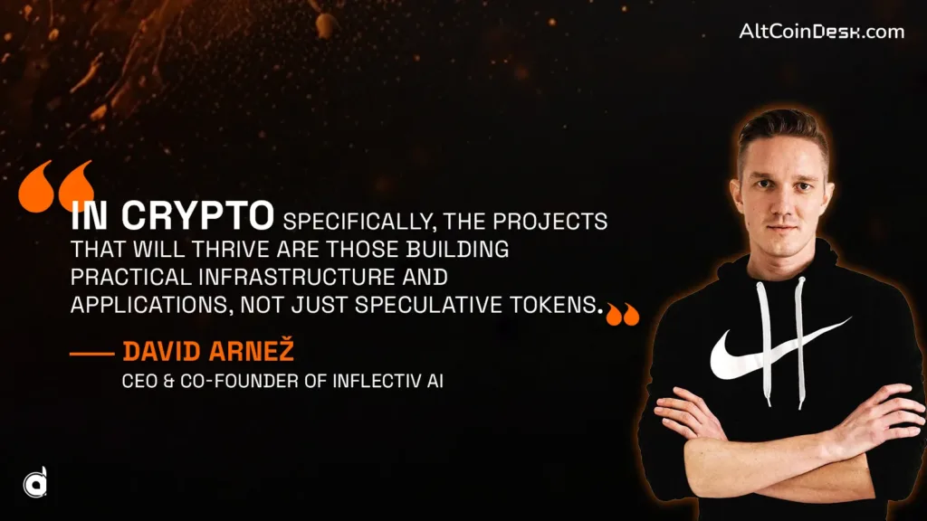 Why are crypto layoffs increasing? David Arnež of Inflectiv AI explains 1 David Arnez IN CONTENT IMAGE