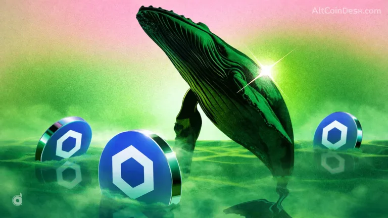 Whales accumulate Chainlink anticipating a rally