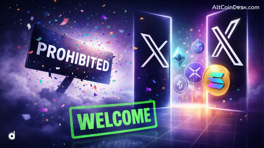 X Removes Crypto From Prohibited Industries as Paid Partnership Rules Shift