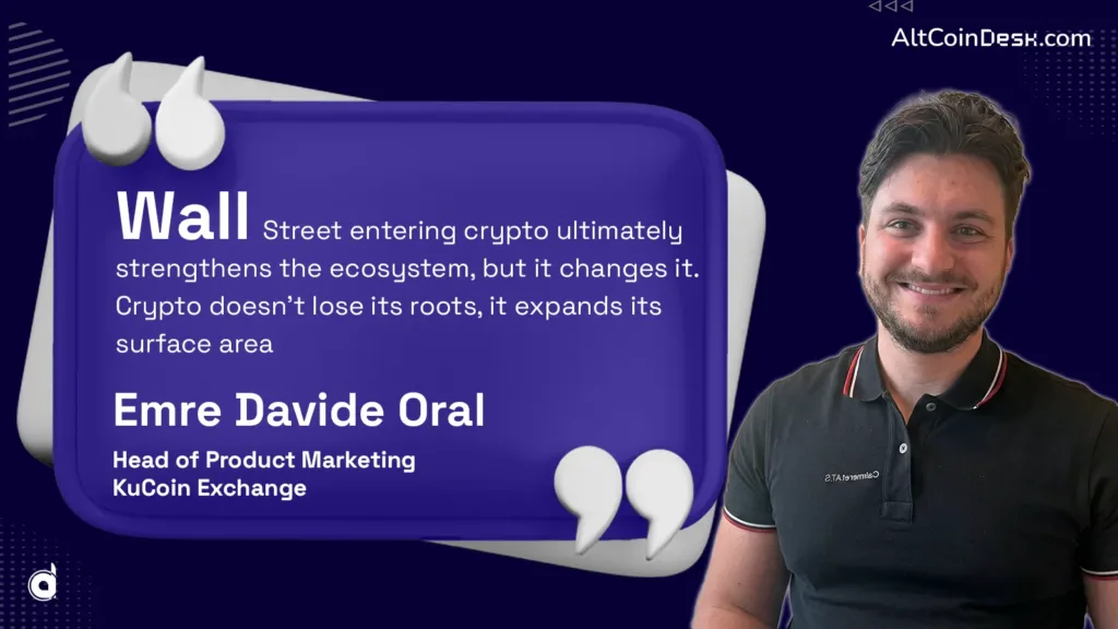 Crypto talent migration is the real bull market 1 Emre Davide Oral - Head of Product Marketing - KuCoin Exchange