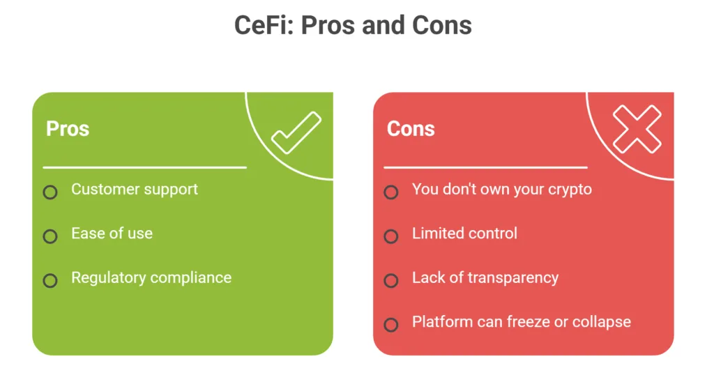 What is CeFi? Centralized finance explained for complete beginners 2 CeFi centralized finance pros and cons