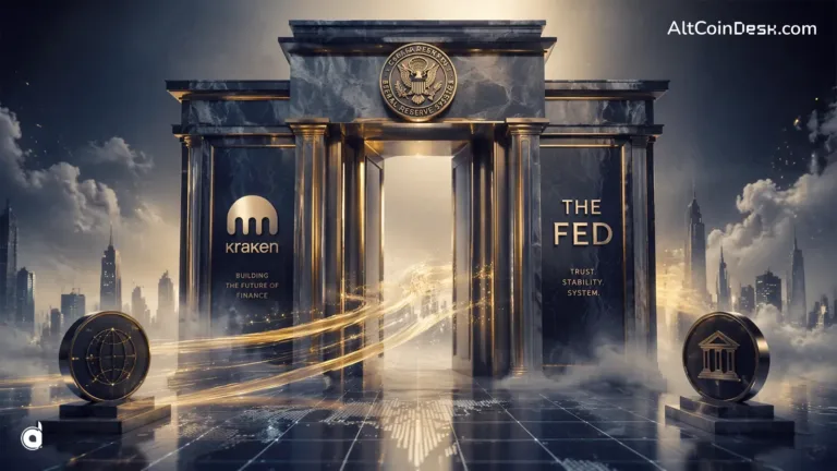 First Crypto Bank Rises as Kraken Fed Approval Reshapes Capital