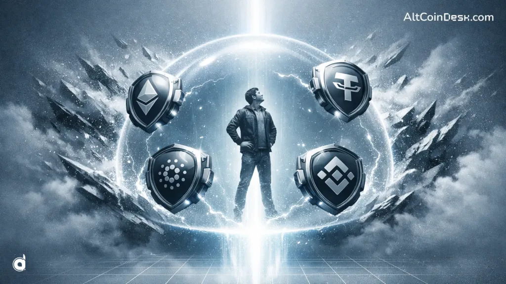 Low-risk crypto investments in 2026: The smart money playbook 1 Low-Risk Crypto Investments: Why Safe Bets Aren’t What You Think