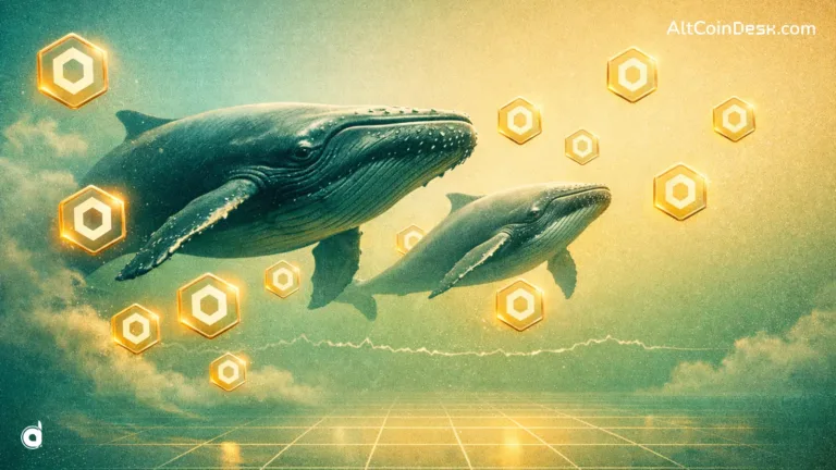 Whales wallets with 1 million LINK increase while prices move lethargically