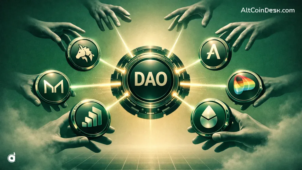 Who actually controls DAO? Here are 6 governance tokens with voting power 1 Here's the whole point of governance tokens with voting power