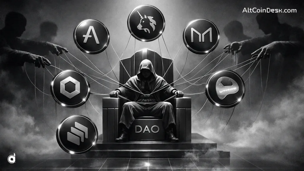 Governance tokens with voting power shaping crypto decisions