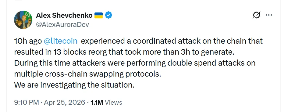 Litecoin (LTC) faces DoS attack: Developers call it zero-day, others suspect orchestration 2 image 301