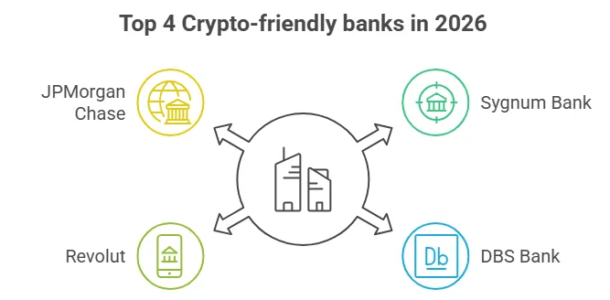 Top 4 crypto-friendly banks in 2026: Reliable options for seamless crypto transactions 1 image 51