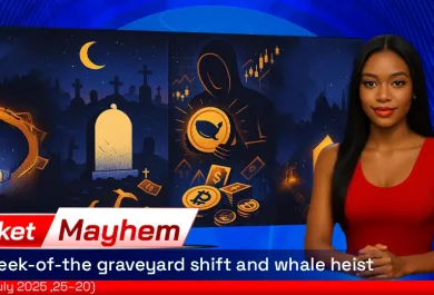 Week-of-the graveyard shift and whale heist (July 20–25, 2025)