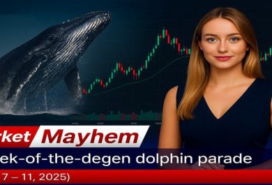 Week-of-the-degen dolphin parade (July 7–11, 2025)