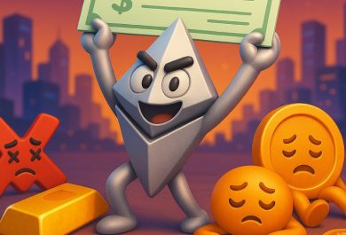 Stocks got wrecked, gold took a nap—Ethereum just cashed a 372% check
