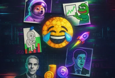 viral crypto memes, frog and dog icons